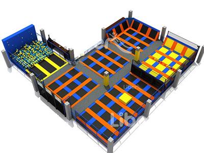 2017 China Indoor Customized Jump Trampoline Park Seller